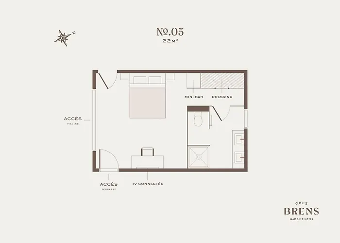 Chez Brens - A La Hume לינה וארוחת בוקר